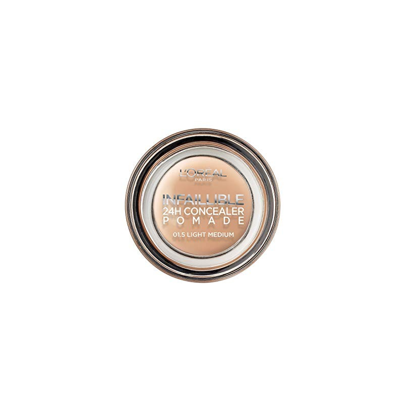  Corector Anticearcan Loreal Infaillible Concealer Pomade 24 H , Light Medium 