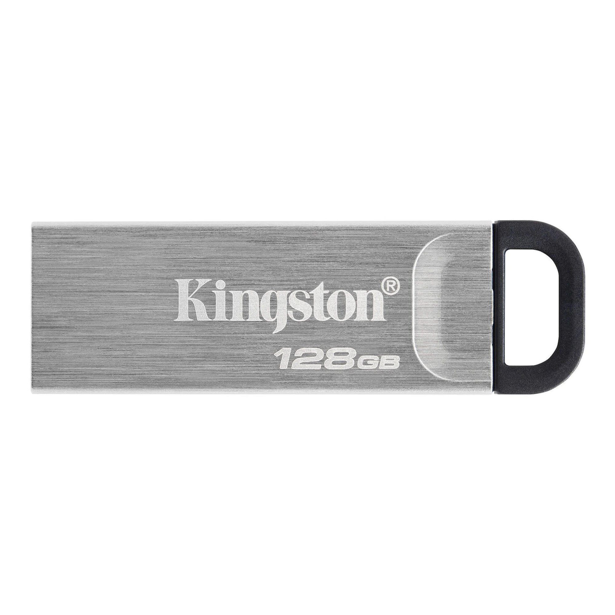 Memorie USB Kingston DataTraveler Kyson, 128GB, USB 3.2 Gen 1, Metalic