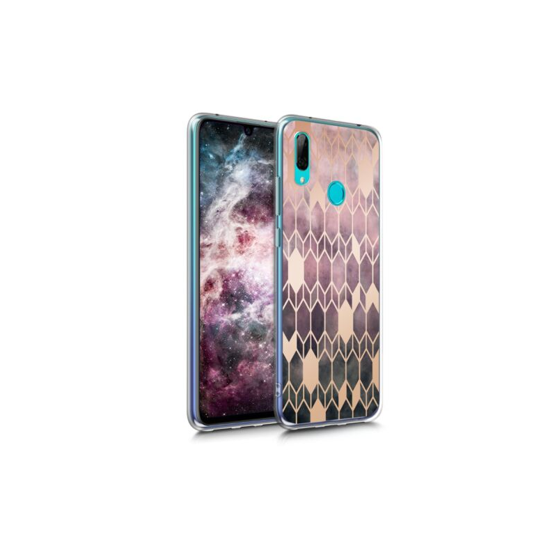 Husa pentru Huawei Y7 (2019)/Y7 Prime (2019), Silicon, Rose Gold, 48936.02