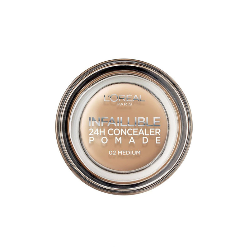  Corector Loreal Infaillible Concealer Pomade 24 H , 02 Medium 