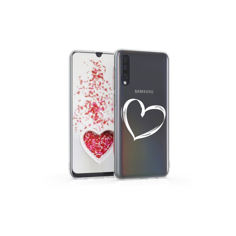 Husa pentru Samsung Galaxy A50, Silicon, Transparent, 48060.02
