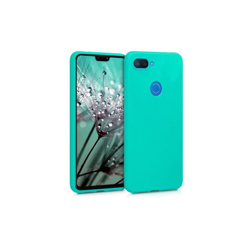 Husa pentru Xiaomi Mi 8 Lite, Silicon, Verde, 49281.126