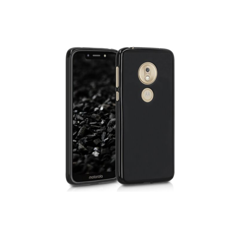Husa pentru Motorola Moto G7 Play, Silicon, Negru, 47752.47