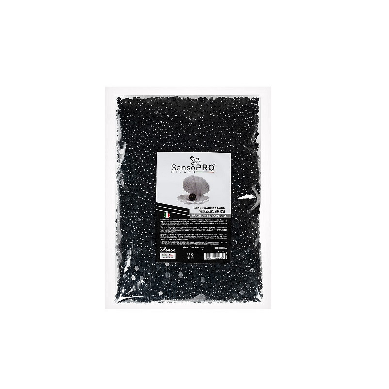 Ceara epilat elastica granule negre, SensoPRO, Brazilian Black Pearls 500 g