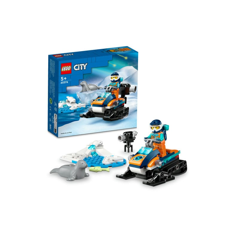 Set LEGO City - Snowmobil pentru explorari arctice (60376)