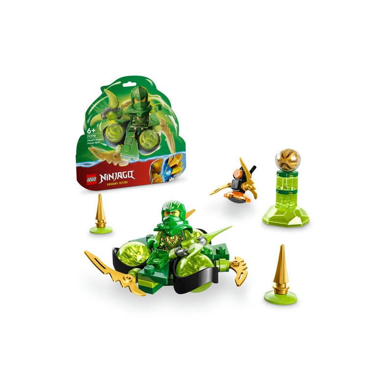 Set LEGO Ninjago - Rotirea Spinjitzu al lui Lloyd cu puterea dragonului (71779)