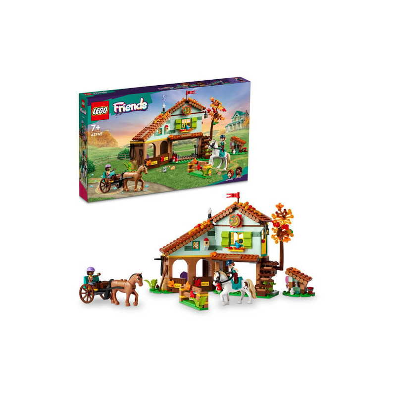 Set LEGO Friends - Grajdul pentru cai al lui Autumn (41745)
