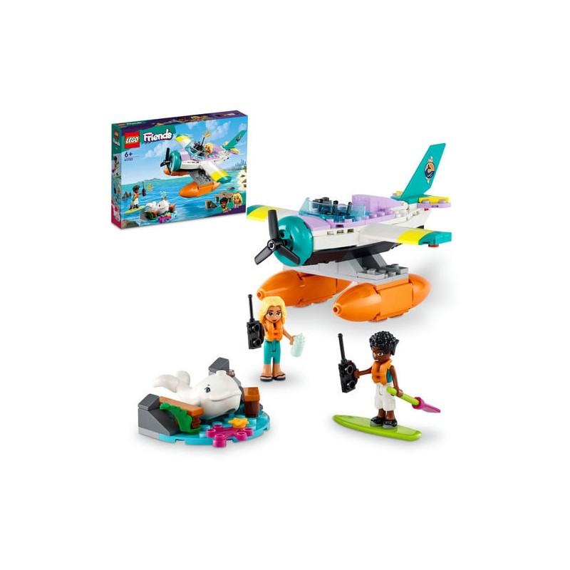 Set LEGO Friends - Avion de salvare pe mare (41752)