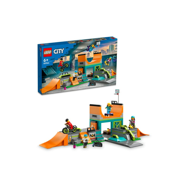 Set LEGO City - Parc pentru skateboard (60364)