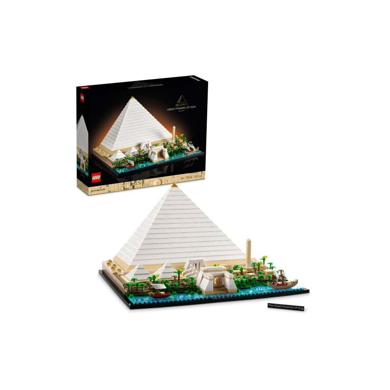 Set LEGO Architecture - Marea Piramida din Giza (21058)
