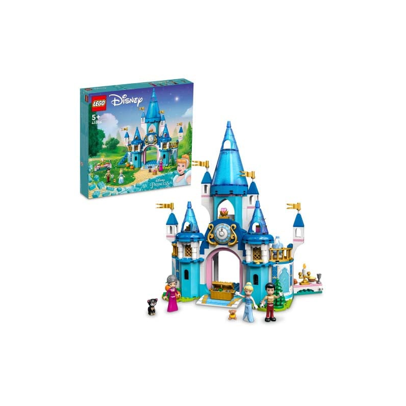 Set LEGO Disney - Castelul Cenusaresei si al Printului (43206)