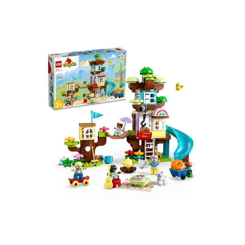Set LEGO DUPLO - Casa din copac 3 in 1 (10993)
