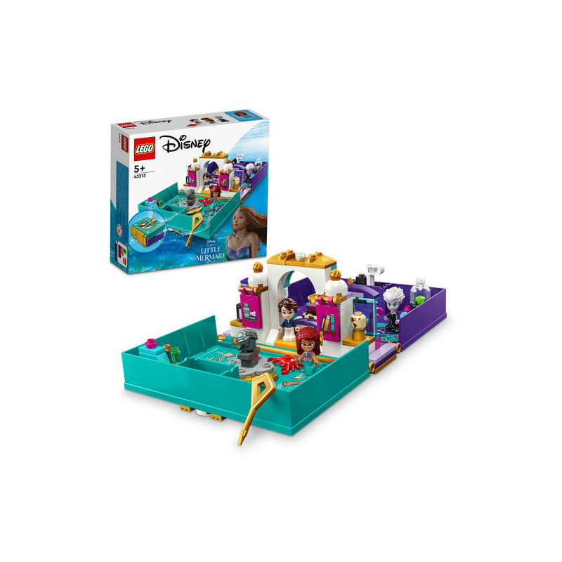 Set LEGO Disney - Cartea povestii Mica sirena (43213)