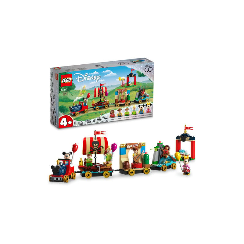 Set LEGO Disney - Tren aniversar Disney (43212)