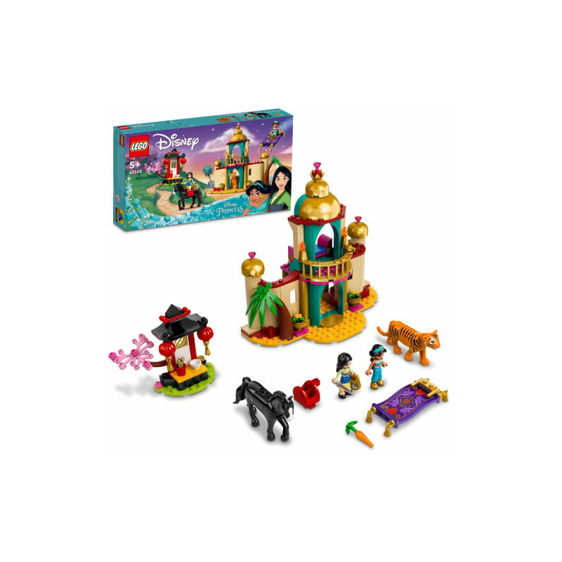 Set LEGO Disney - Aventura lui Jasmine si Mulan (43208)