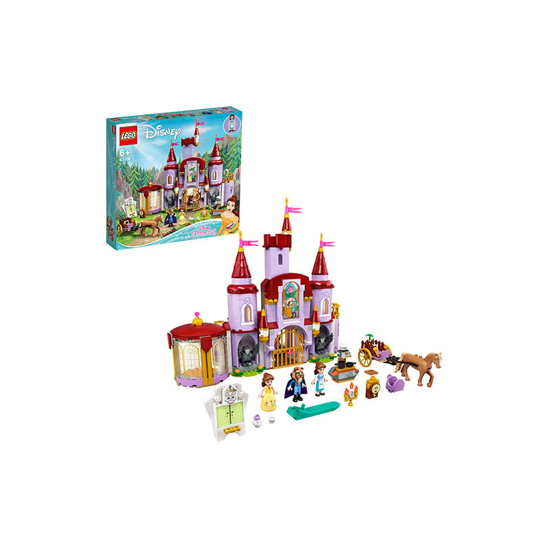 Set LEGO Disney - Frumoasa si Bestia la castel (43196)