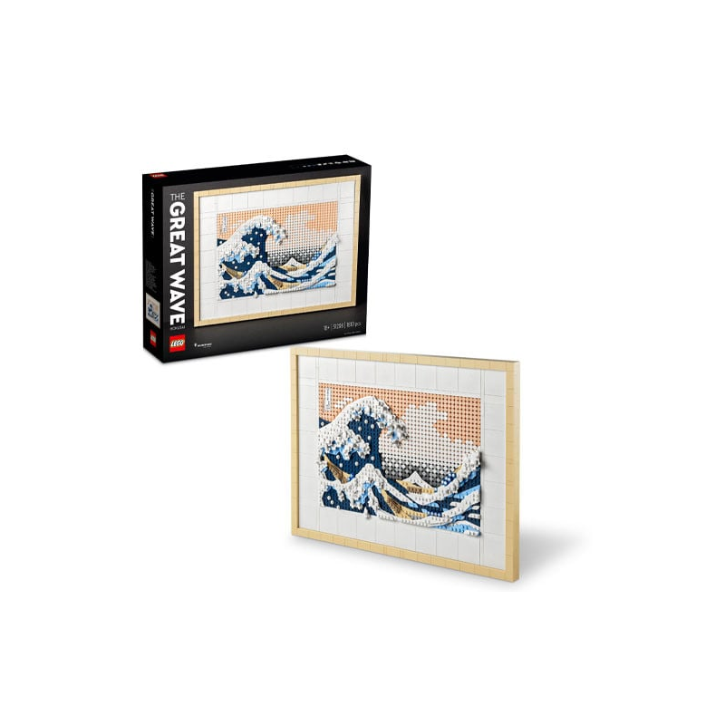 Set LEGO Art - Hokusai – Marele val (31208)