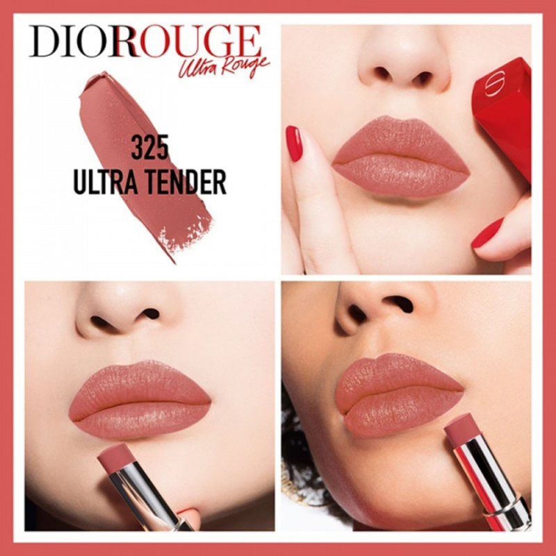  Ruj de buze ultra rezistent Dior Rouge Dior 325 Ultra Tender 