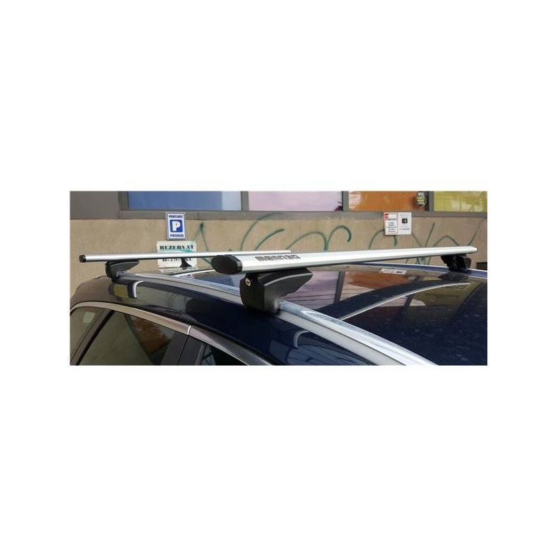 Bare Transversale Menabo Tema Aluminiu Pentru Kia Rio (ub) Hatchback, 5 Usi, Model 2011-2015