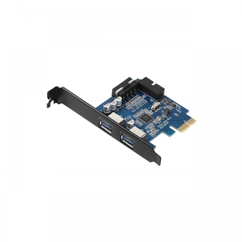  Adaptor Orico PVU3-2O2I 2 Port-uri USB 3.0 PCI-Express Card 