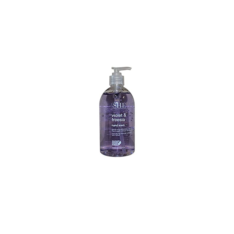  Sapun lichid de maini Om She Aromatherapy Violet & Freesia Hand Wash, 500 ml 