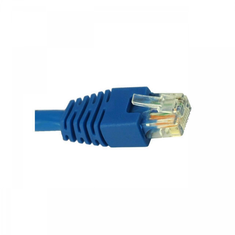 Cablu retea Inter-Tech CAT5e FTP 0.25m albastru