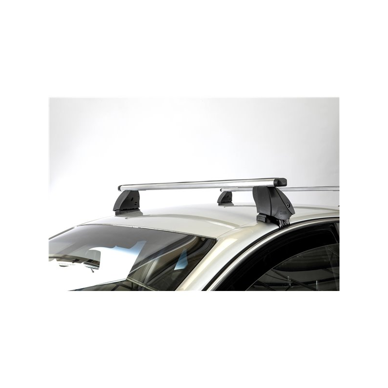 Bare Transversale Menabo Delta Silver Pentru Hyundai Accent Iv (rb) Hatchback, 5 Usi, Model 2011-2018