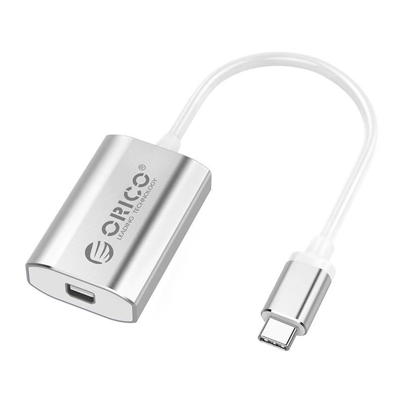 Cablu Orico XC-104 USB Type-C – Mini Display port argintiu