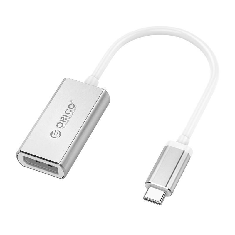  Cablu Orico XC-103 USB Type-C – Mini Display port argintiu 