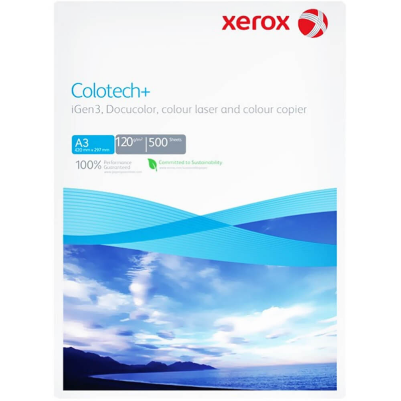 Hartie Copiator A3 Xerox Colotech, 500 Coli/Top, 120 g/m²