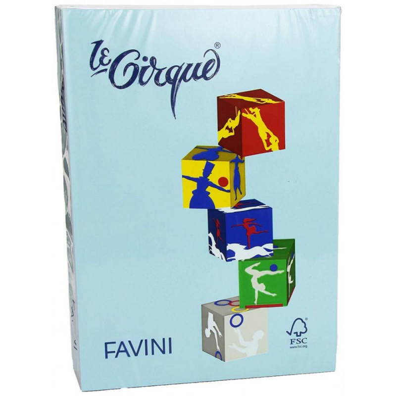 Top 500 Coli Hartie Colorata Favini, A3, Albastru, 80 g/m²