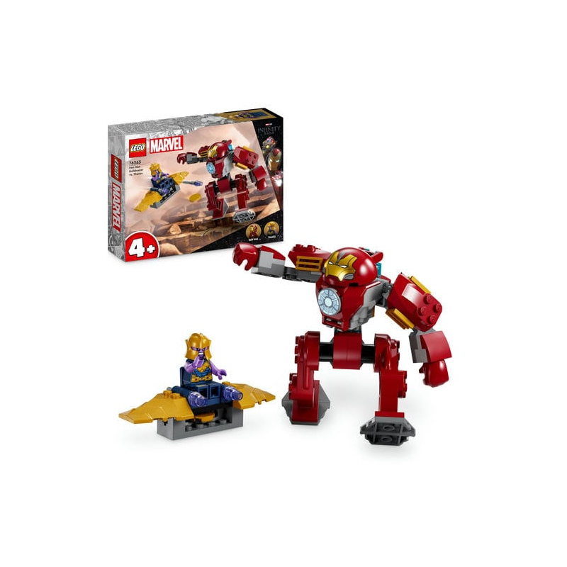 Set LEGO Super Heroes - Iron Man Hulkbuster vs Thanos (76263)