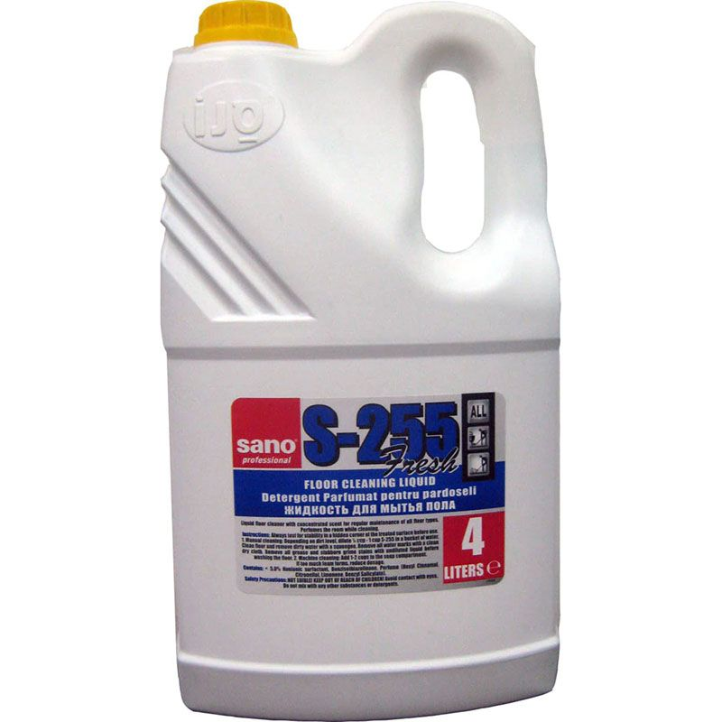  Detergent profesional Sano Floor S-255 pentru pardoseli, 4l 