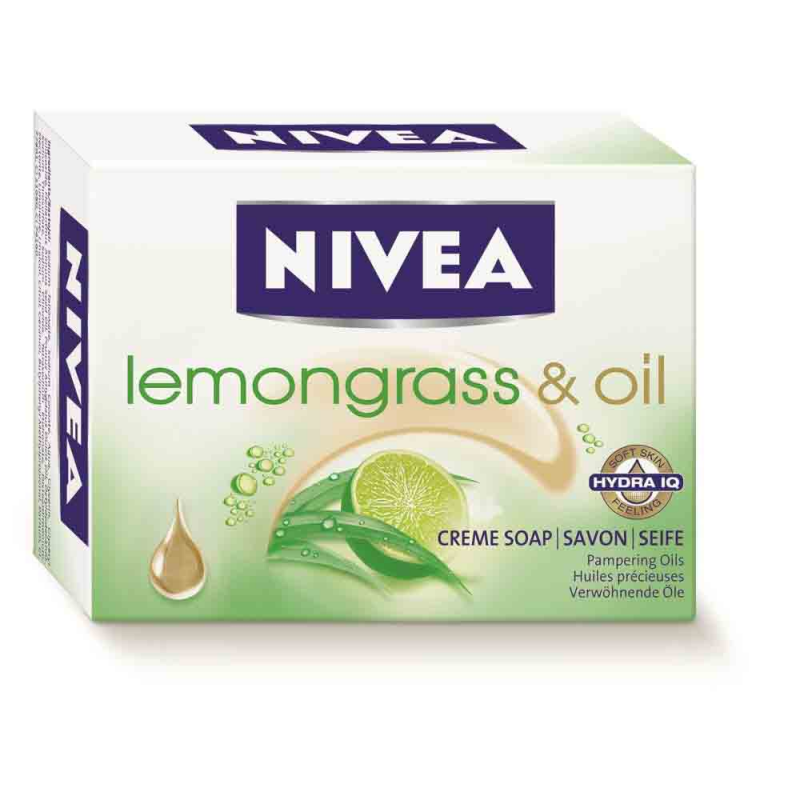  Sapun Solid Nivea Lemongrass & Oil, 100 g 