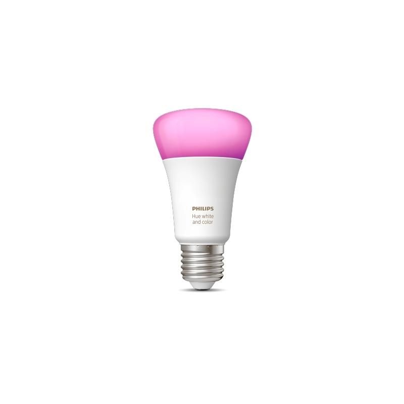Bec LED Philips Hue 9W E27 White and Color Ambiance A60