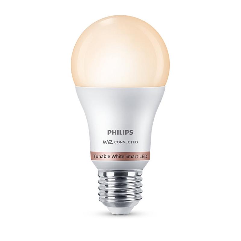 Bec Smart LED Philips A60, E27, 8W, 806 lm, Wi-Fi, Bluetooth, Reglabil