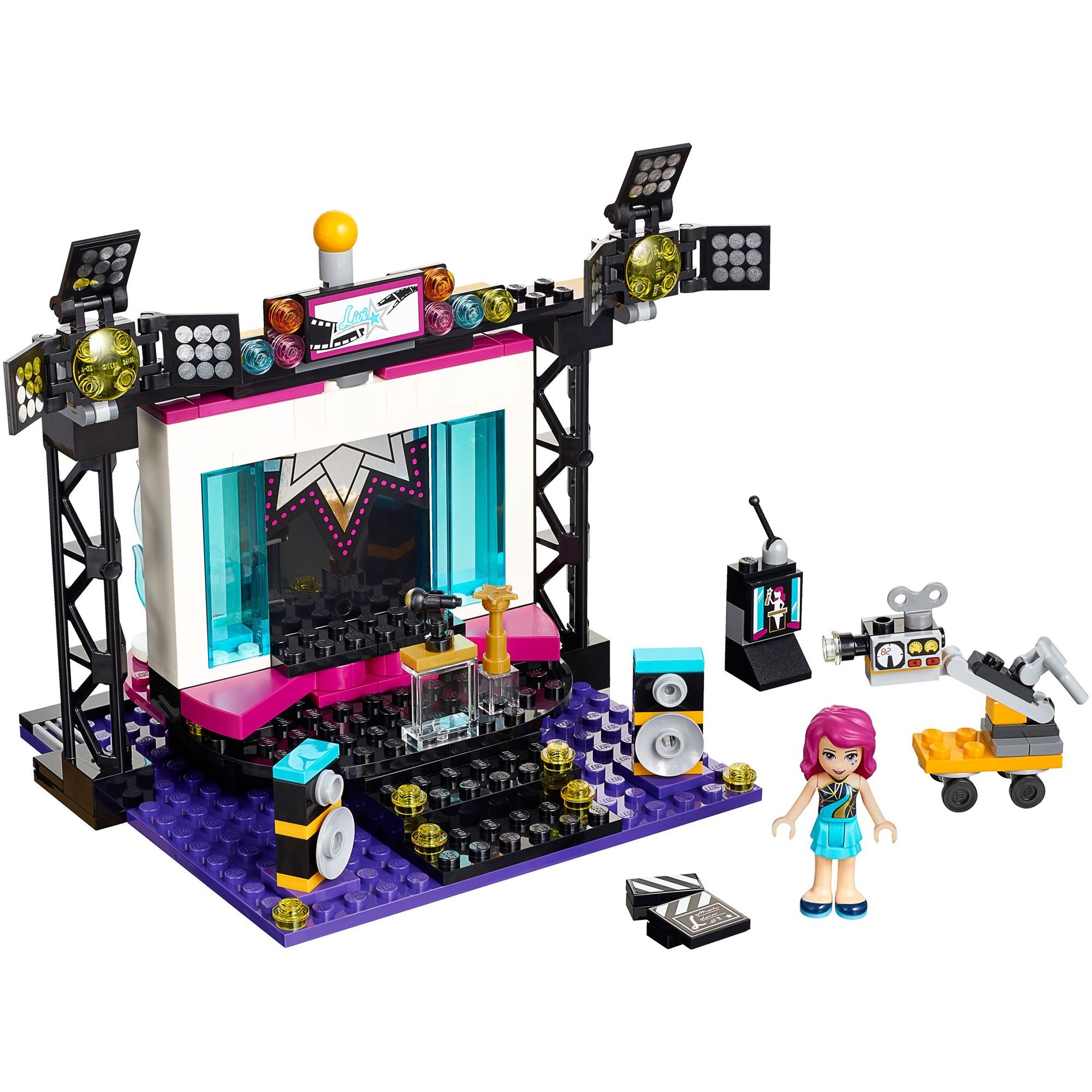  Set de constructie LEGO Friends Studioul de filmari al vedetei pop 