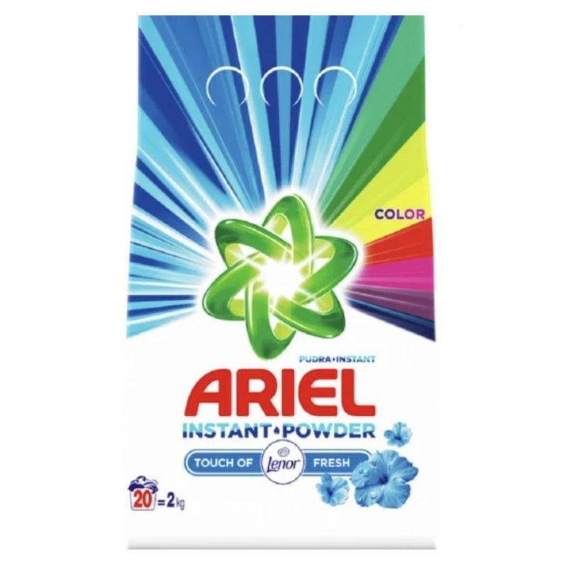 Detergent Automat Pudra Ariel Touch of Lenor Fresh Color, 20 Spalari, 2 kg