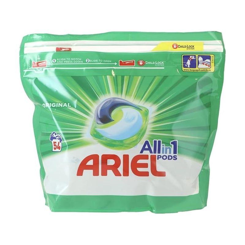 Detergent Automat Capsule Ariel Pods Regular, 54 Bucati