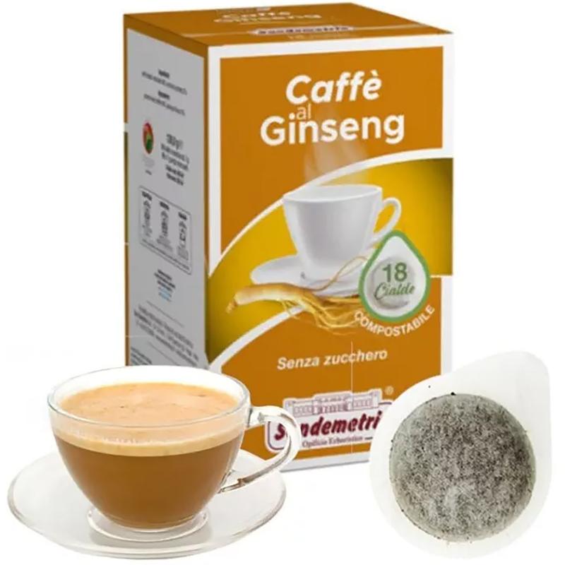 Cafea cu Ginseng, 18 paduri compatibile ESE44, Sandemetrio