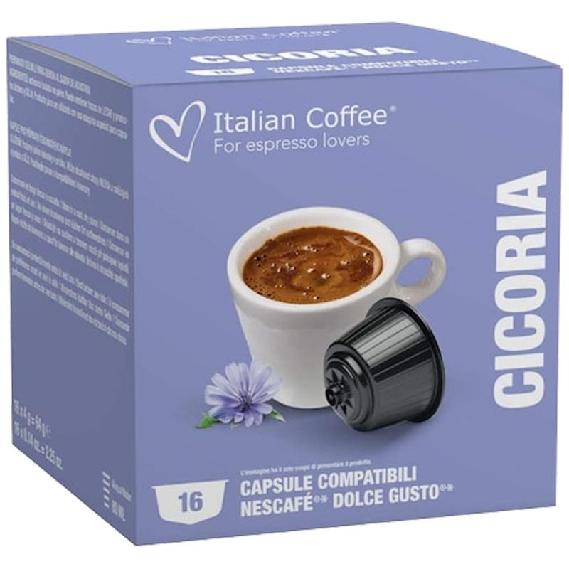 Cafea de Cicoare, 16 capsule compatibile Dolce Gusto, Italian Coffee