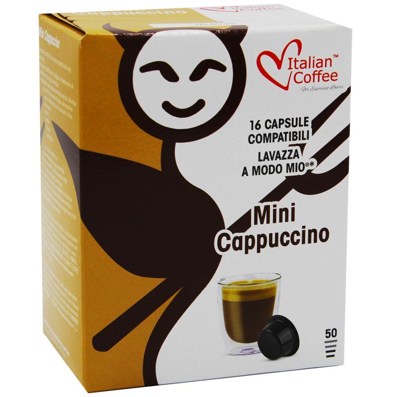 Cappuccino, 16 capsule compatibile Lavazza a Modo Mio, Italian Coffee