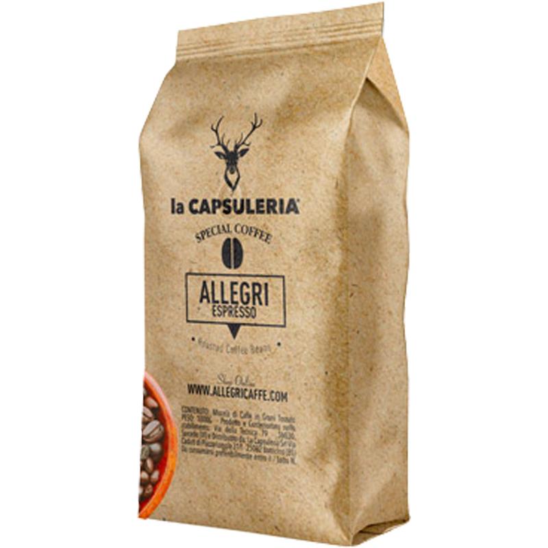 Cafea boabe Allegri Espresso, Robusta, 1 KG, La Capsuleria