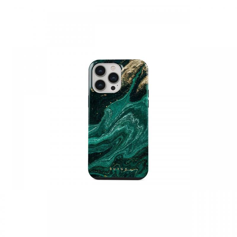 Husa iPhone 14 Pro Burga Dual Layer Emerald Pool