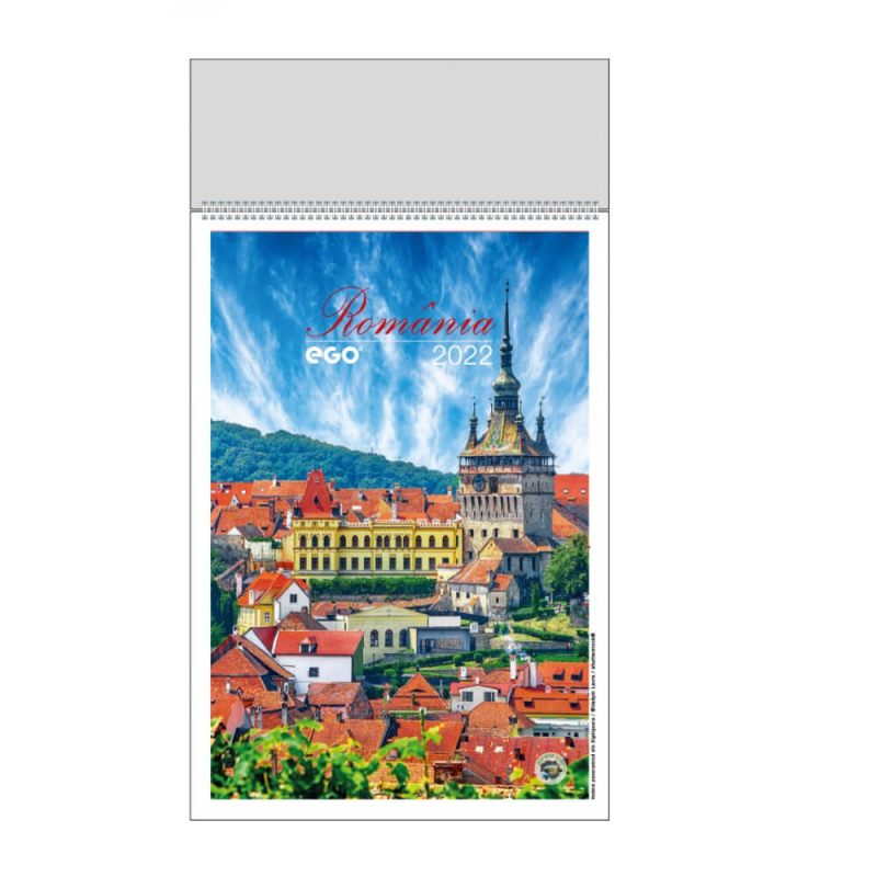  Calendar de Perete Ego, Model Romania, 330x480 mm, 13 File 