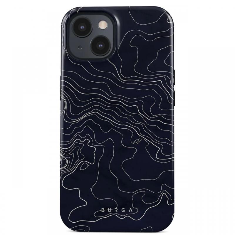 Burga Husa Dual Layer Drifting Shores Line Art iPhone 15 Plus