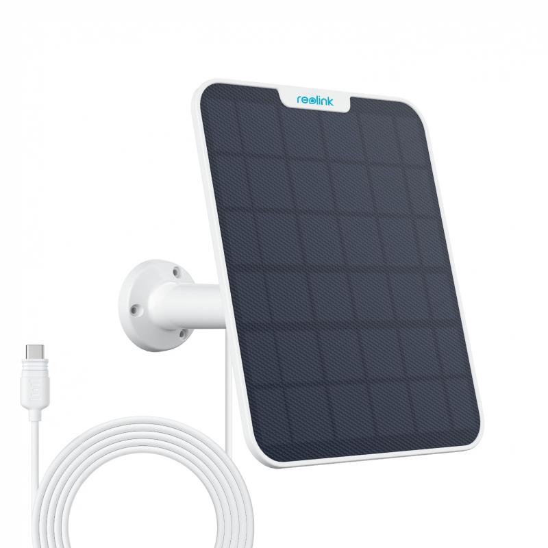 Panou solar cu mufa USB-C pentru camerele de supraveghere Reolink