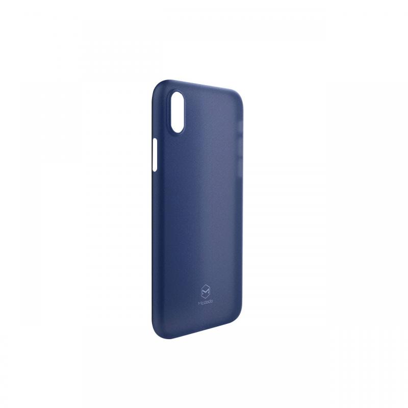 Carcasa iPhone X / XS Mcdodo Ultra Slim Air Clear Blue (0.3mm)