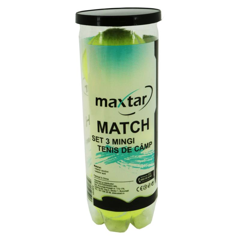 Match Maxtar Set 3 Mingi Tenis De Camp