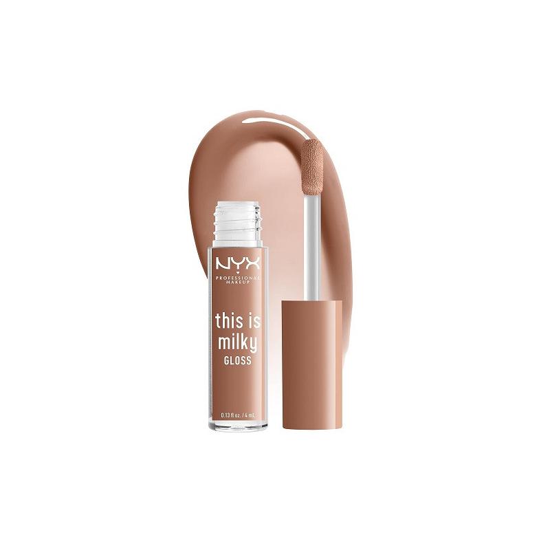Luciu Buze, NYX Professional Makeup, This Is Milky Gloss, 07 Cookies & Milk, 4 ml